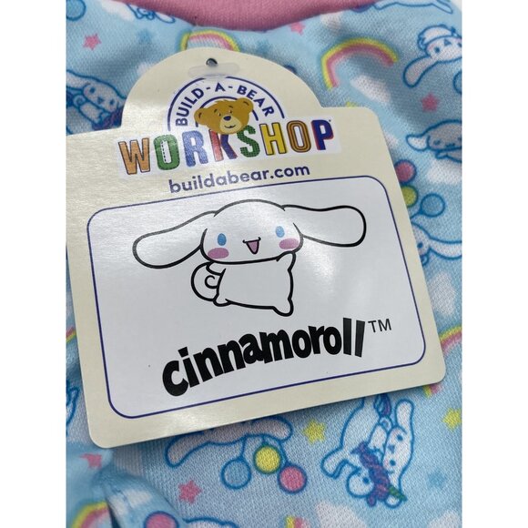 Build A Bear Sanrio Cinnamoroll Sleeper Blue Pink Pajamas New NWT - Picture 6 of 6